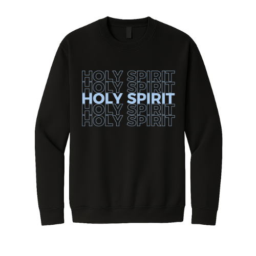 Crewneck Sweatshirt - Holy Spirit (Black)