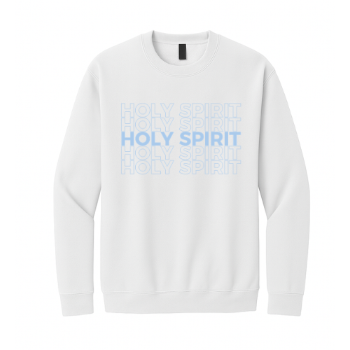 Crewneck Sweatshirt - Holy Spirit (White)
