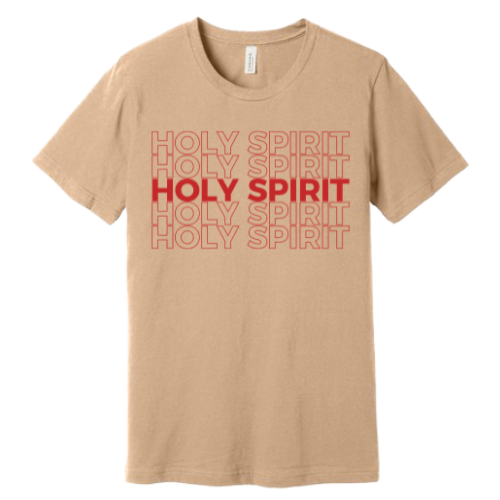 Unisex Jersey Short Sleeve Tee. Holy Spirit (Sad)