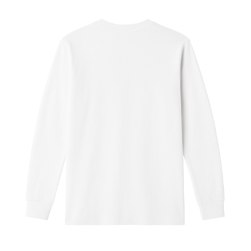 Unisex Jersey Long Sleeve Tee - Jesus is Lord (White)