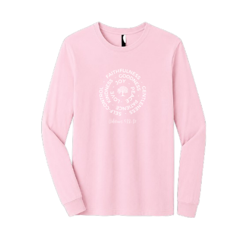 Crewneck Sweatshirt - Fruit of the Spirit (Pink)