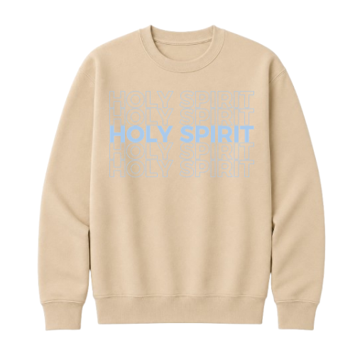 Crewneck Sweatshirt - Holy Spirit (Sand)