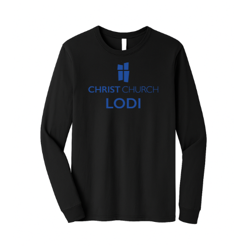 Unisex Jersey Long Sleeve Tee - Lodi (Black)