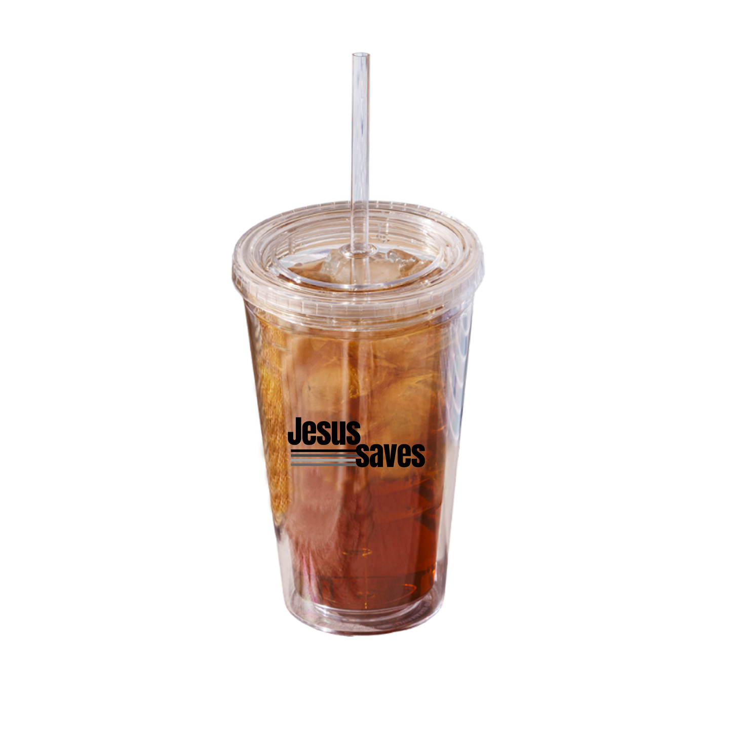 Jesus Saves (Line) - ACRYLIC TUMBLERS