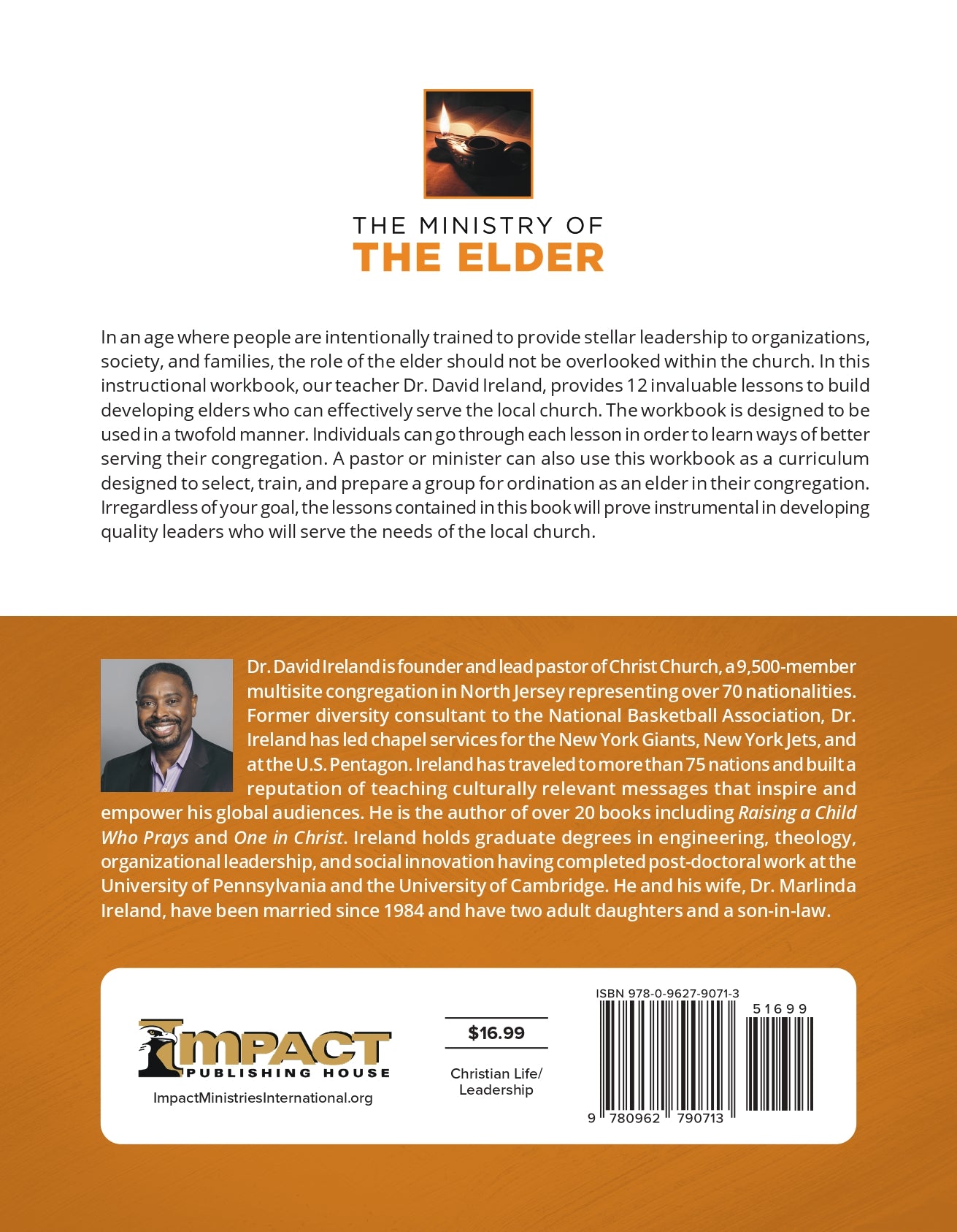 The Ministry of the Elder: Developing Effective Elders to Serve the Local Church