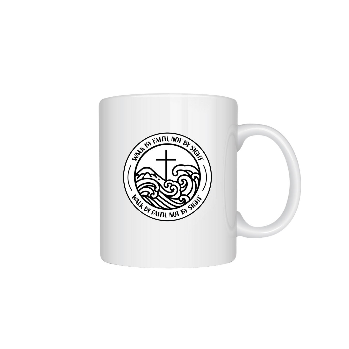 Walk by Faith (Waves) - MUGS
