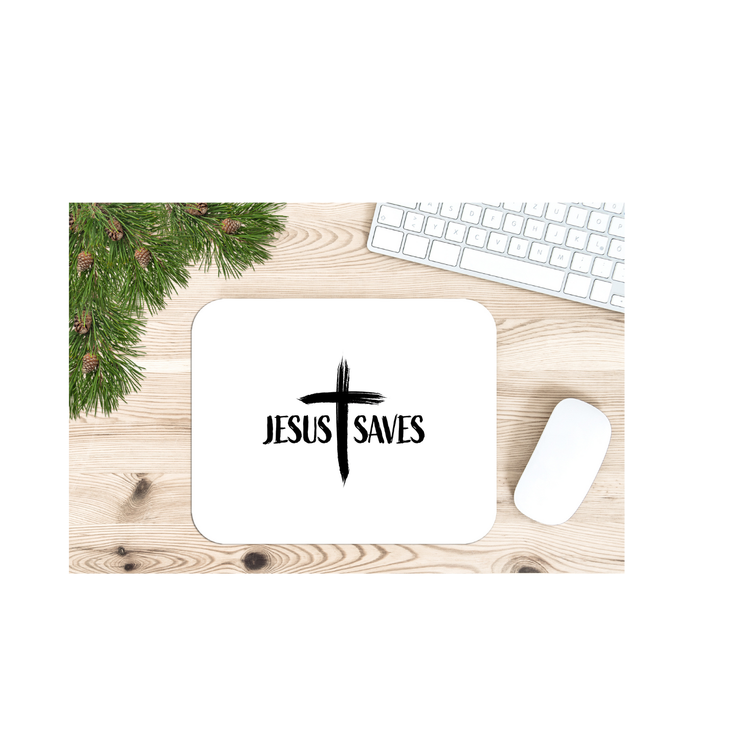 Jesus Saves - MOUSE PADS