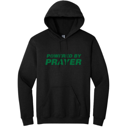 Hooded Sweatshirt - Powerd By Prayer