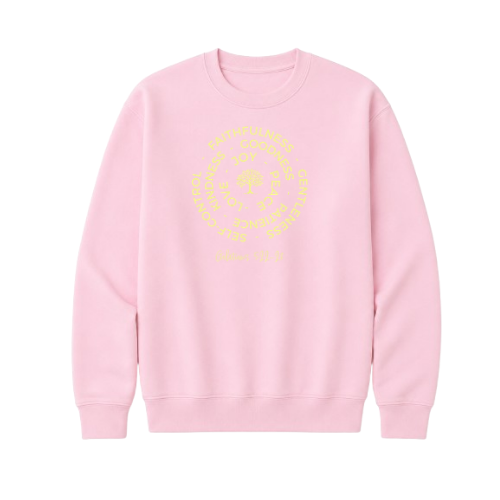 Crewneck Sweatshirt - Fruit of the Spiritt (Pink)