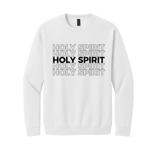 Crewneck Sweatshirt - Holy Spirit  (White)