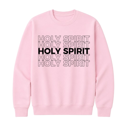 Crewneck Sweatshirt - Holy Spirit  (Pink)