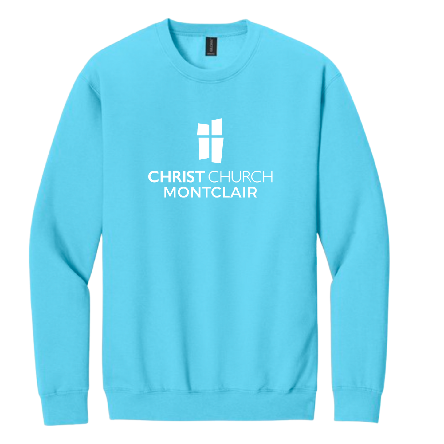 Crewneck Sweatshirt - Christ Church Montclair (Sky Blue)