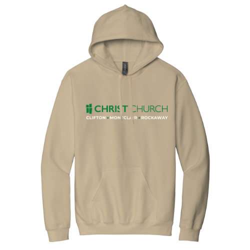 Hooded Sweatshirt - Christ Church (Sand)