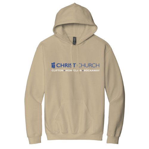 Hooded Sweatshirt - Christ Church (Sand)