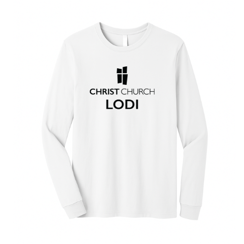 Unisex Jersey Long Sleeve Tee - Lodi (White)