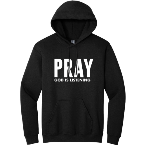Hooded Sweatshirt - Pray God is Lestining