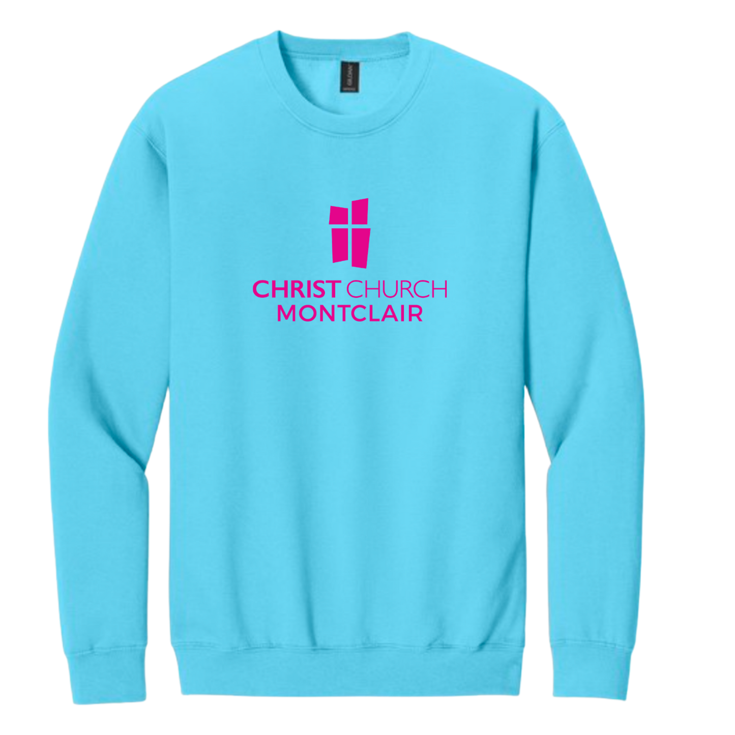 Crewneck Sweatshirt - Christ Church Montclair (Sky Blue)
