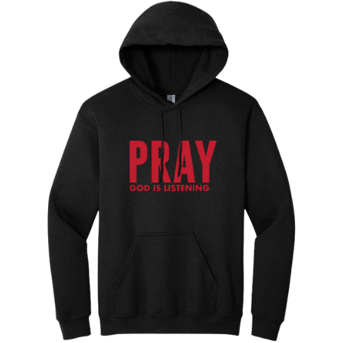 Hooded Sweatshirt - Pray God is Lestining