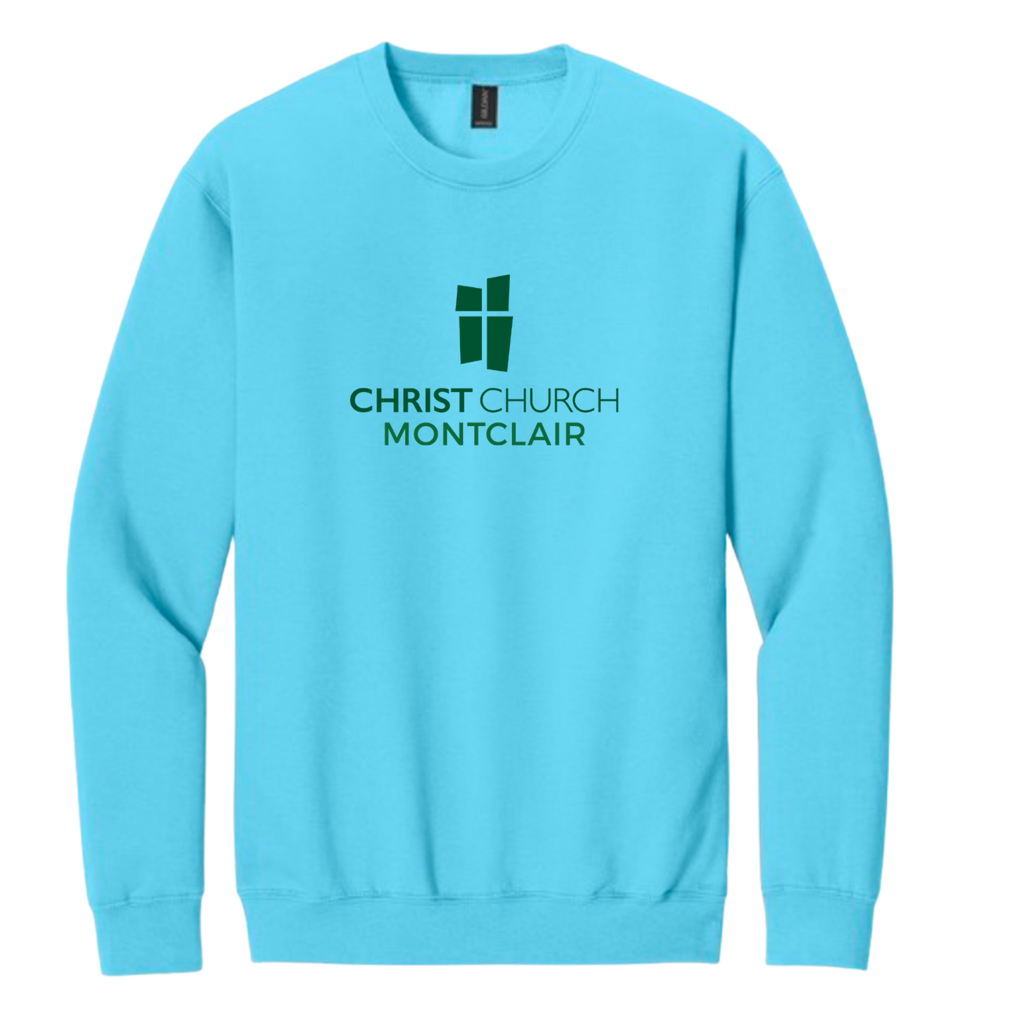 Crewneck Sweatshirt - Christ Church Montclair (Sky Blue)