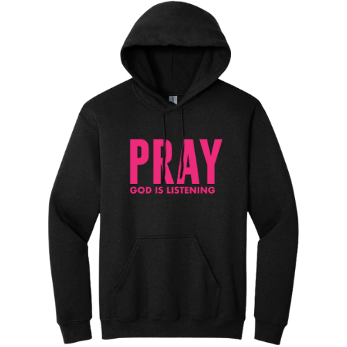 Hooded Sweatshirt - Pray God is Lestining