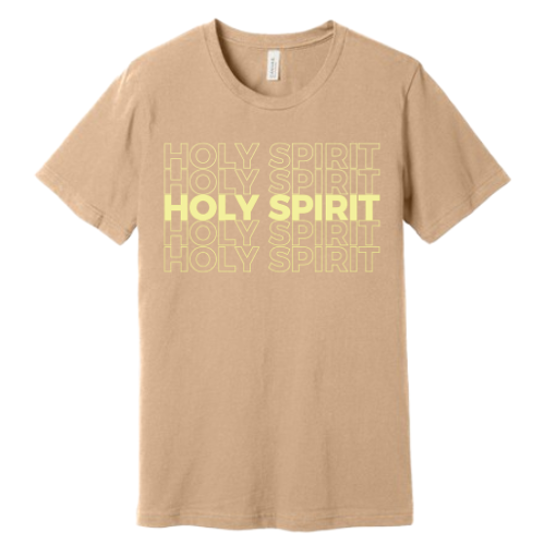 Unisex Jersey Short Sleeve Tee. Holy Spirit (Sad)