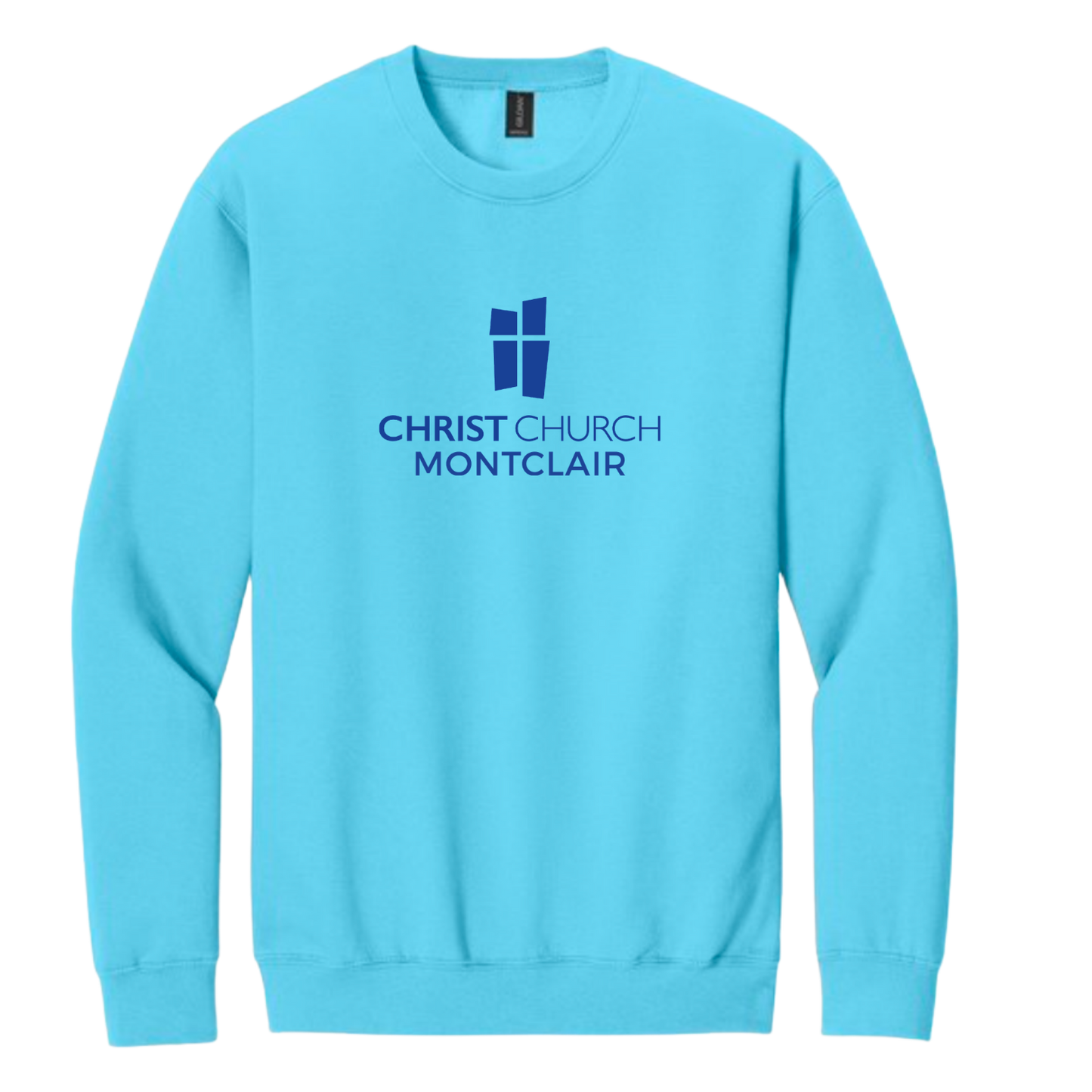 Crewneck Sweatshirt - Christ Church Montclair (Sky Blue)