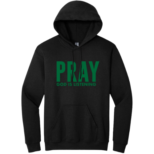 Hooded Sweatshirt - Pray God is Lestining