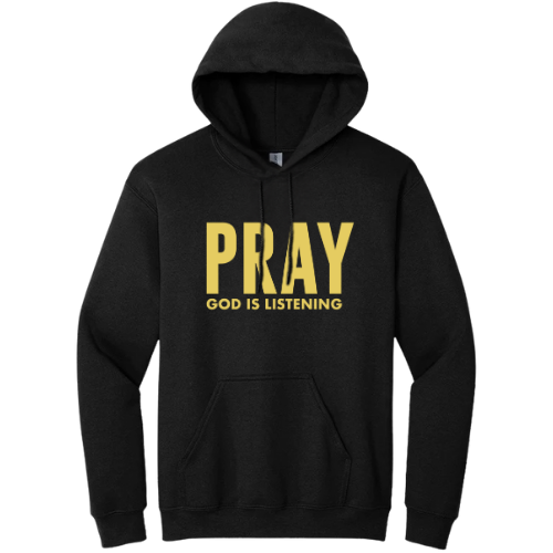 Hooded Sweatshirt - Pray God is Lestining