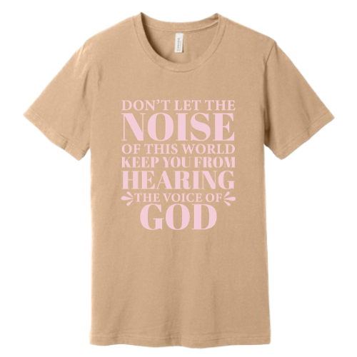 Unisex Jersey Short Sleeve Tee. Voice Of God  (Sad)