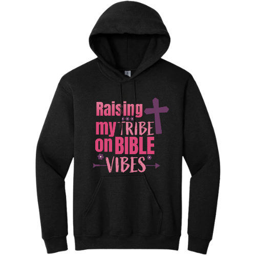 Hooded Sweatshirt - Raising my Tribe