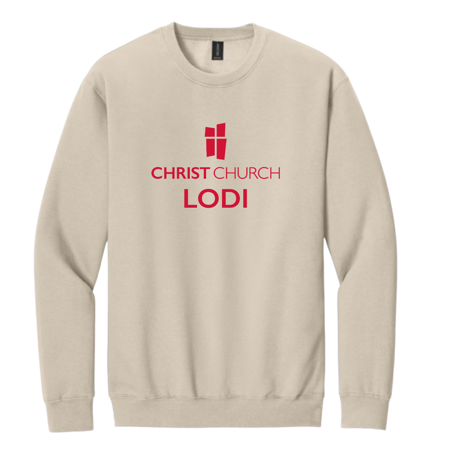 Crewneck Sweatshirt - Christ Church Lodi (Sad)
