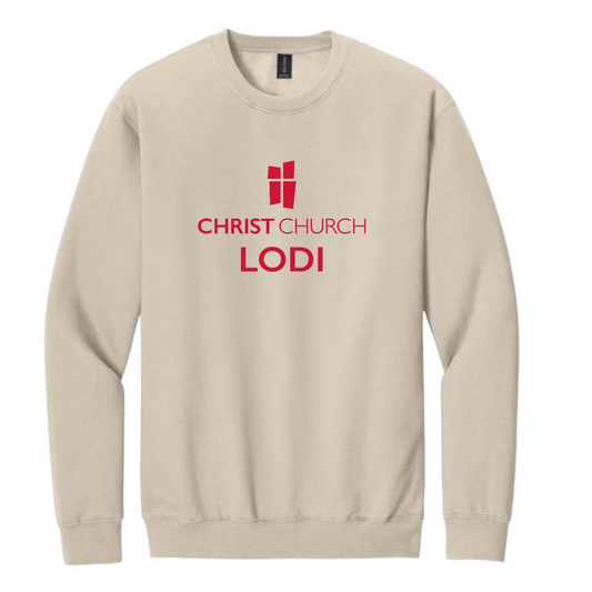 Crewneck Sweatshirt - Christ Church Lodi (Sad)