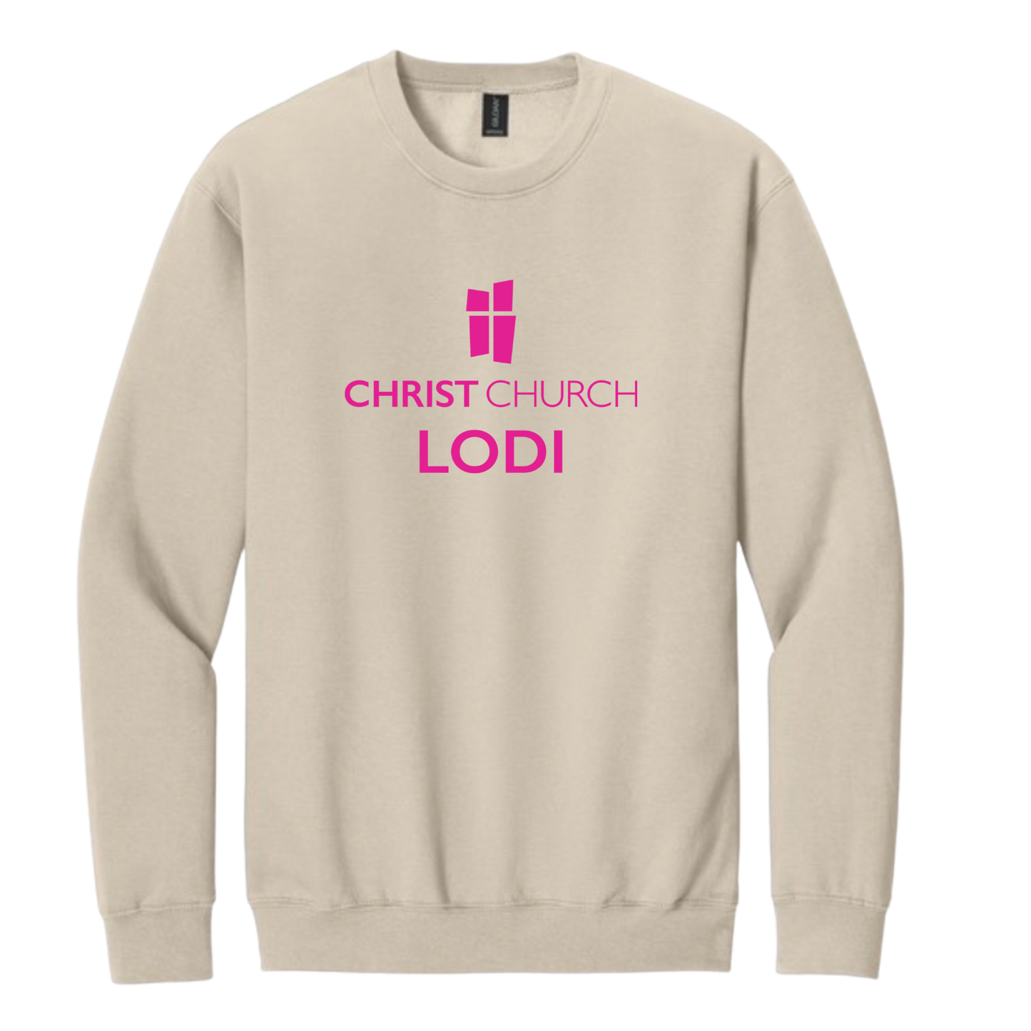 Crewneck Sweatshirt - Christ Church Lodi (Sad)