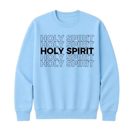 Crewneck Sweatshirt - Holy Spirit  (Sky Blue)