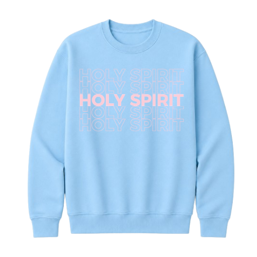 Crewneck Sweatshirt - Holy Spirit  (Sky Blue)