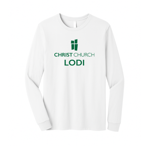 Unisex Jersey Long Sleeve Tee - Lodi (White)