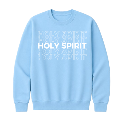 Crewneck Sweatshirt - Holy Spirit  (Sky Blue)