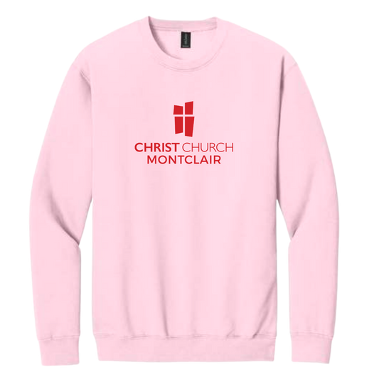 Crewneck Sweatshirt - Christ Church Montclair (Pink)