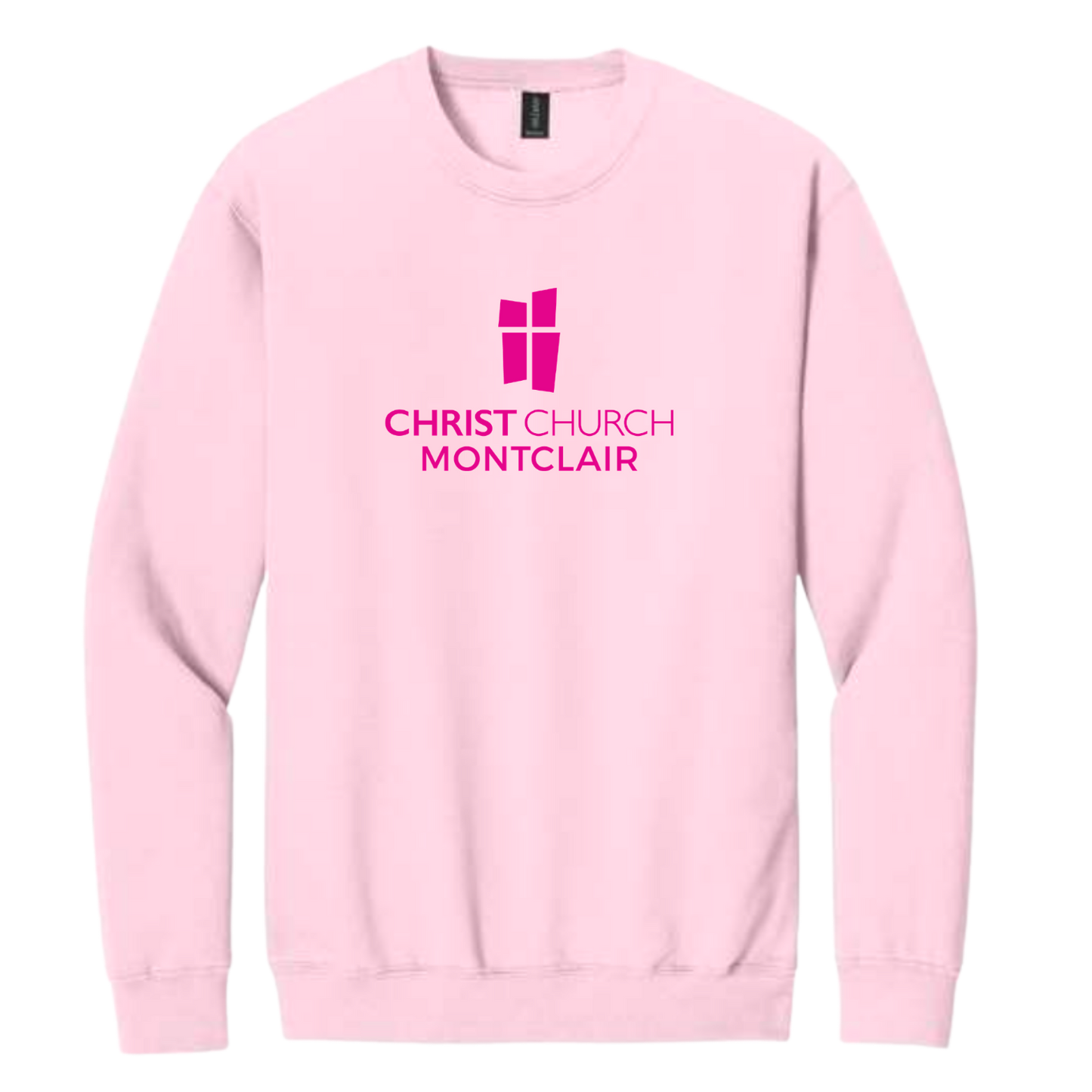 Crewneck Sweatshirt - Christ Church Montclair (Pink)