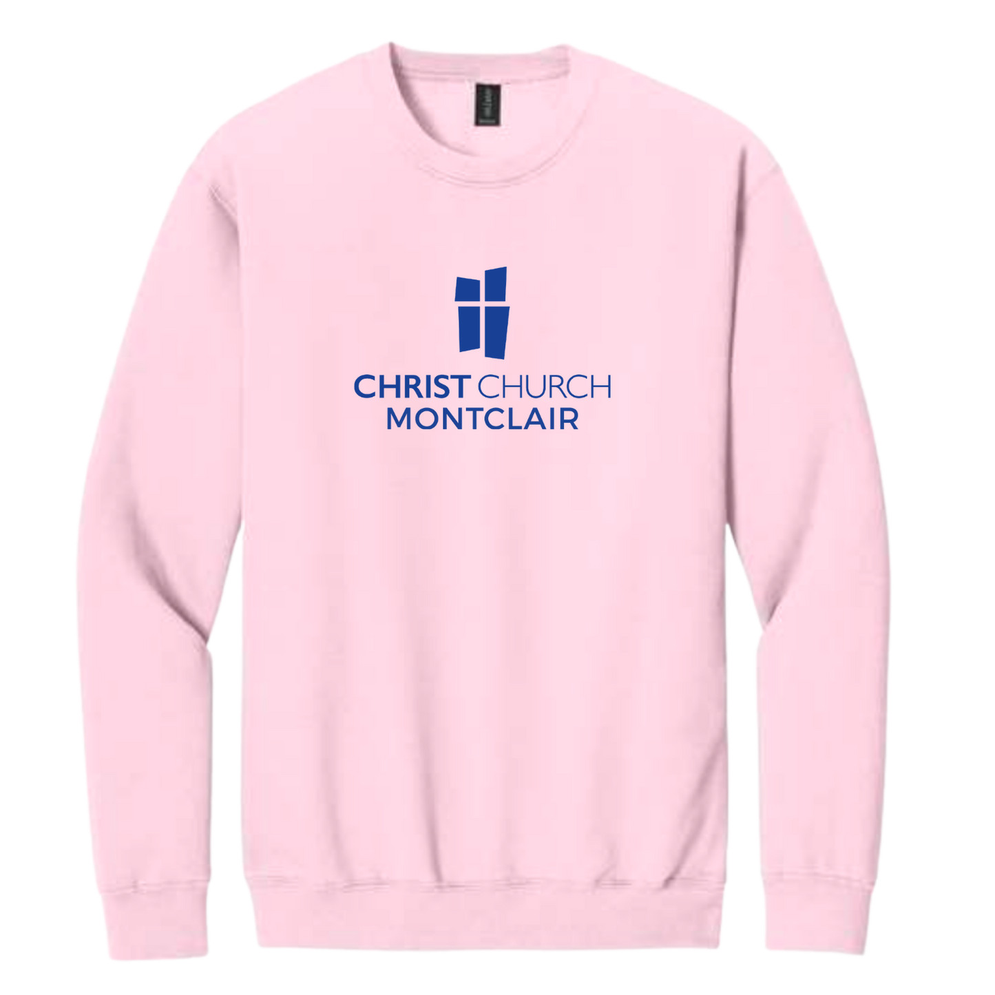Crewneck Sweatshirt - Christ Church Montclair (Pink)