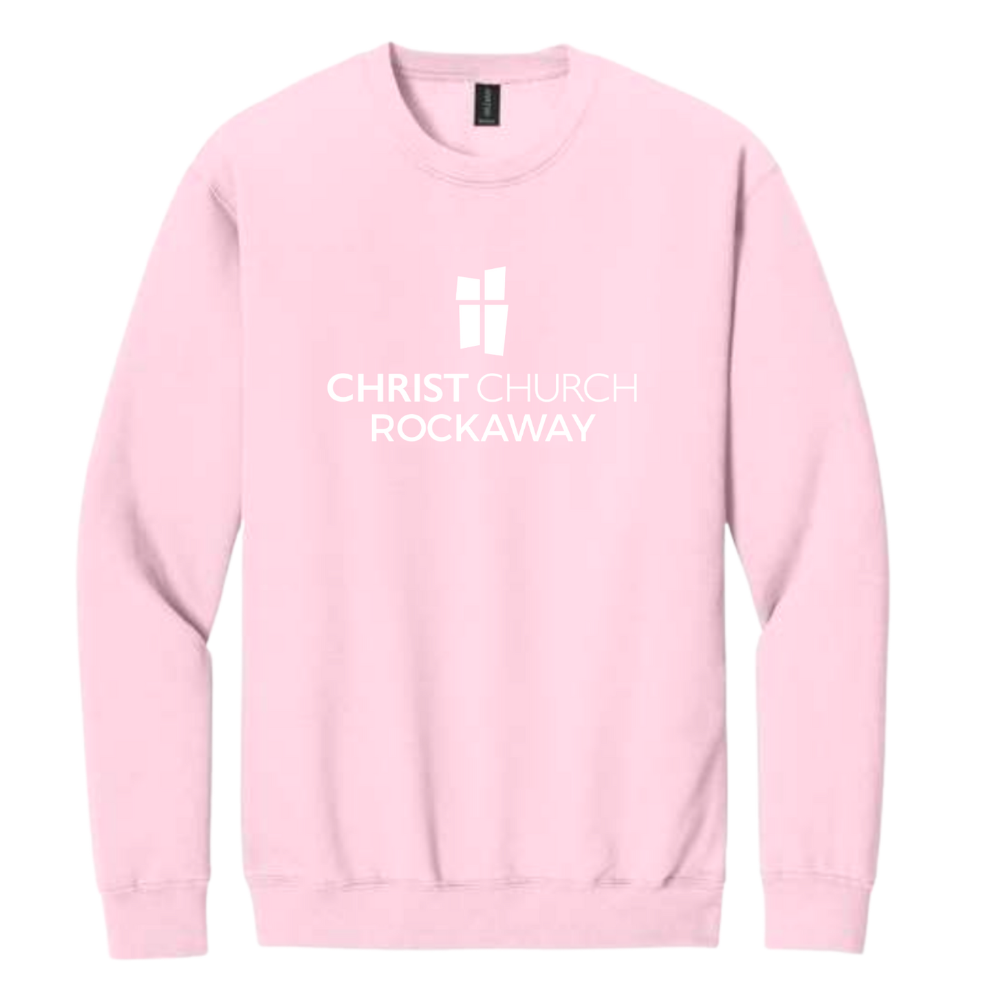 Crewneck Sweatshirt - Christ Church Rockaway(Pink)