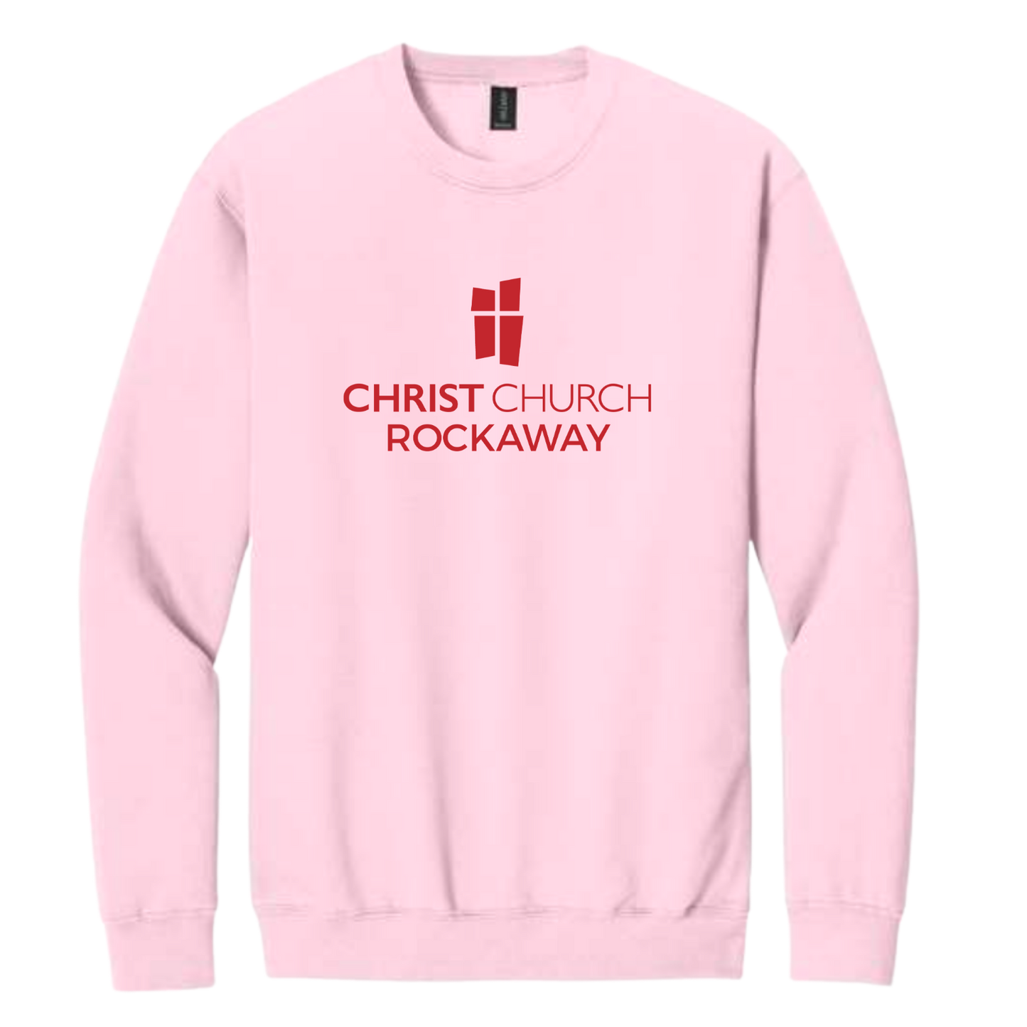 Crewneck Sweatshirt - Christ Church Rockaway(Pink)