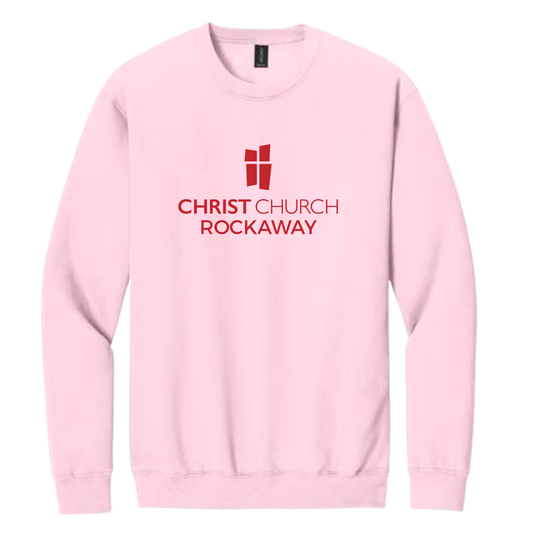 Crewneck Sweatshirt - Christ Church Rockaway(Pink)