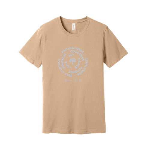 Unisex Jersey Short Sleeve Tee. Fruit of the Spirit (Sad)
