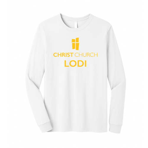 Unisex Jersey Long Sleeve Tee - Lodi (White)