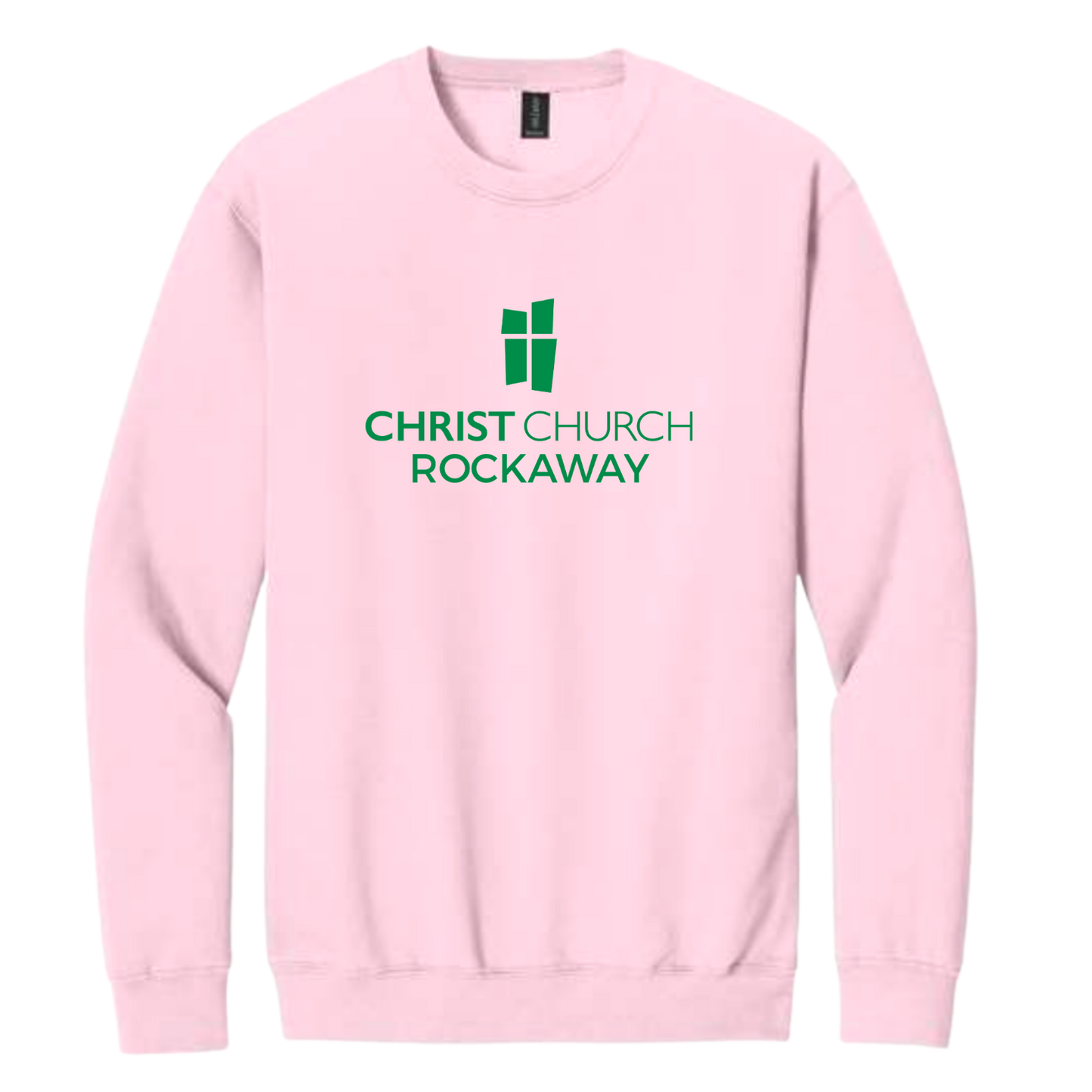 Crewneck Sweatshirt - Christ Church Rockaway(Pink)