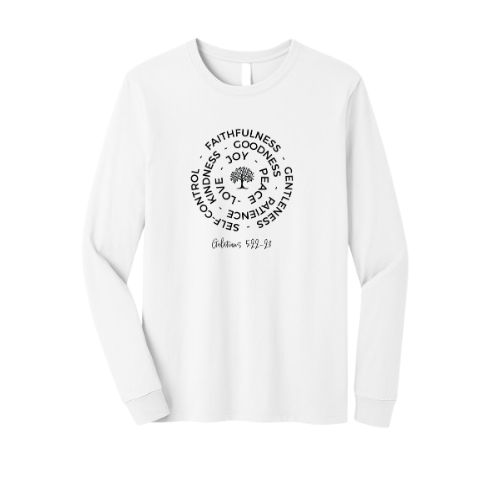 Crewneck Sweatshirt - Fruit of the Spirit (White)