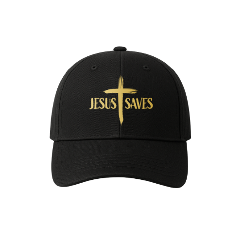 Dads Hat - Jesus Saves (Cruz)