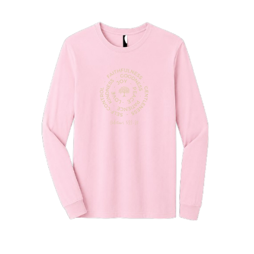 Crewneck Sweatshirt - Fruit of the Spirit (Pink)