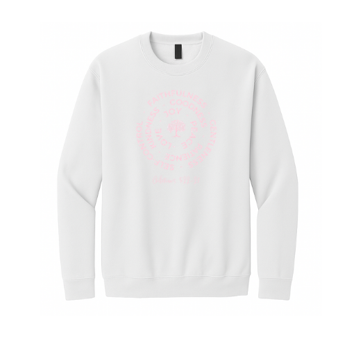 Crewneck Sweatshirt - Fruit of the Spirit (White)